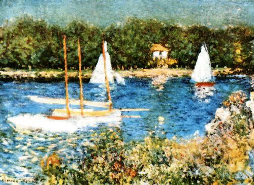 Claude Monet The Seine at Argenteuil China oil painting art